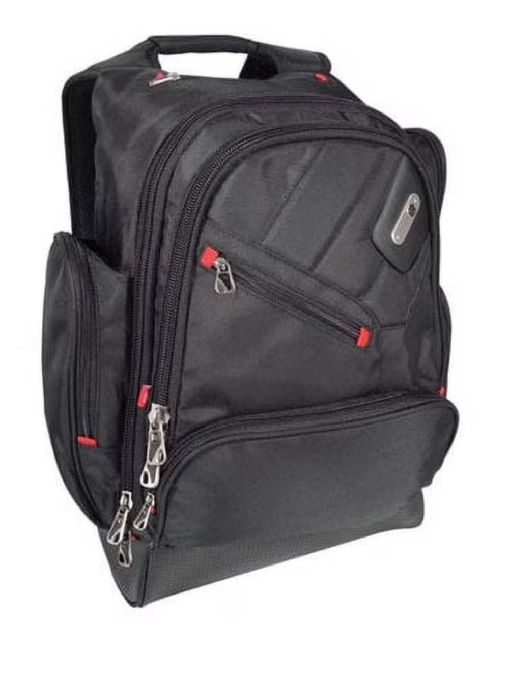 Ful Men's Black Multi-Compartment Backpack - Casual & Travel